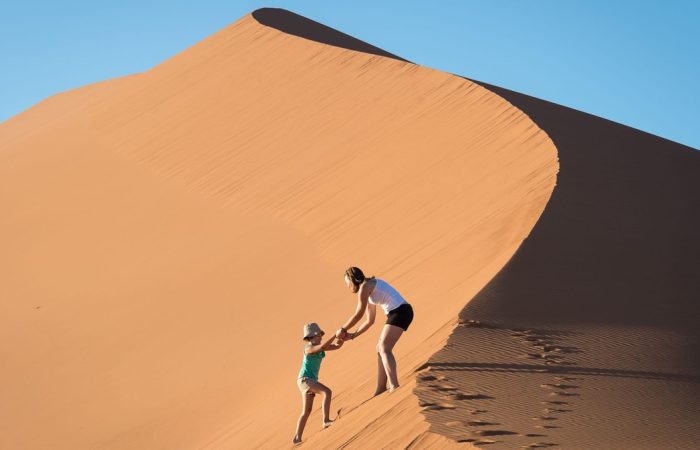 Namibie en famille : artistes de la Terre